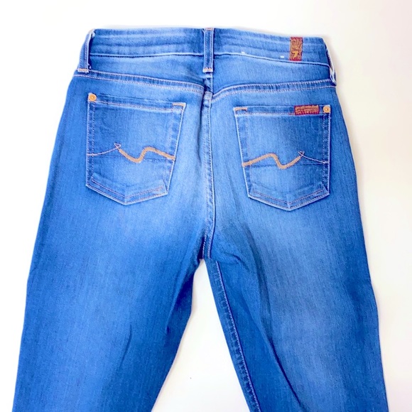 7 for all mankind skinny jeans - Picture 2 of 10